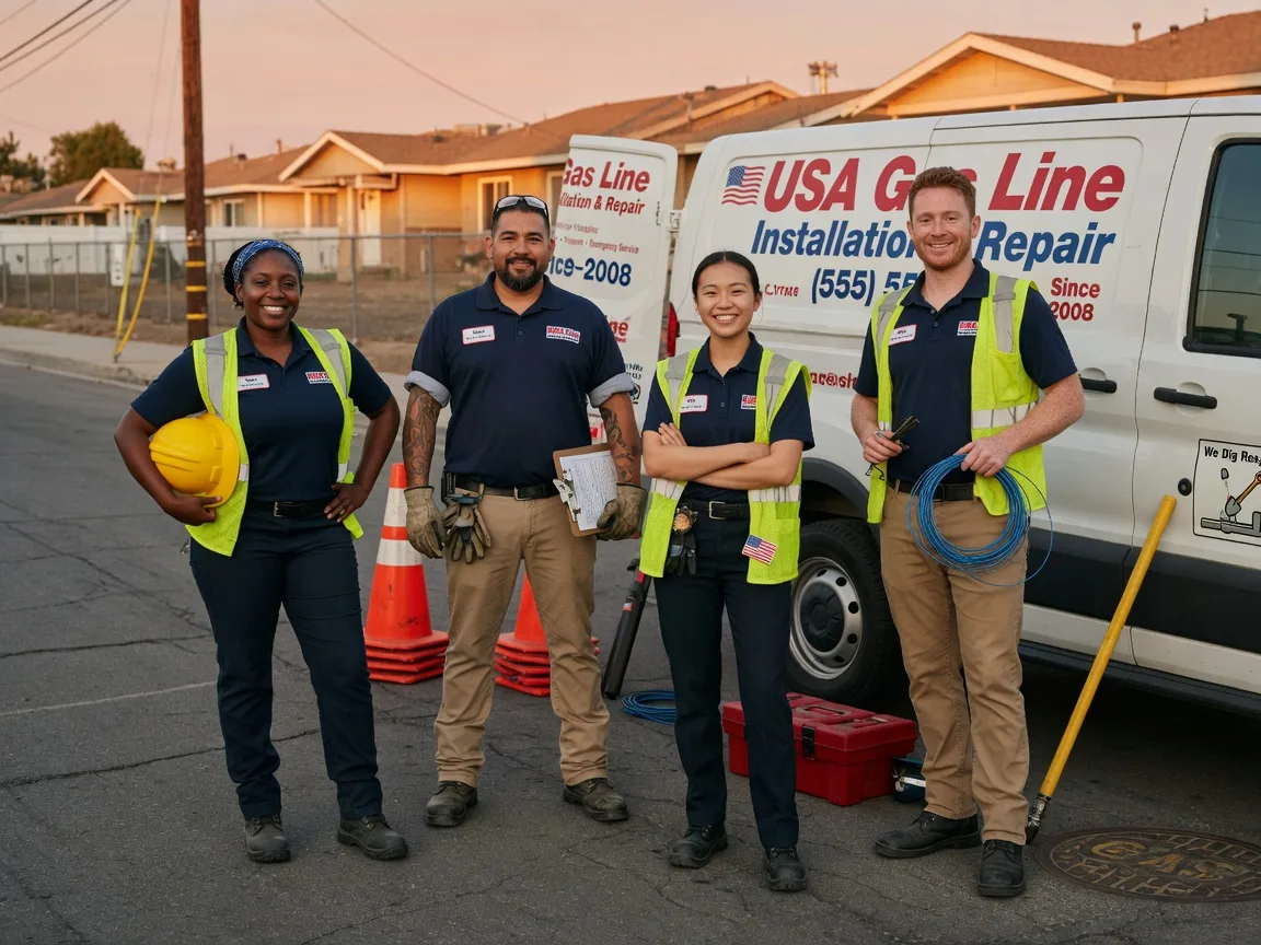 Gas Line Installation company in Lansing, IL