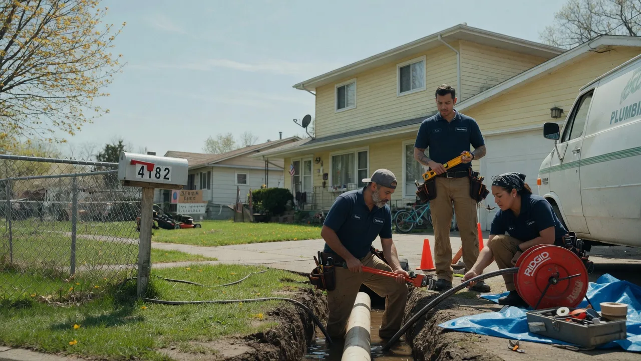 Gas Line Repair in Lansing, IL near me